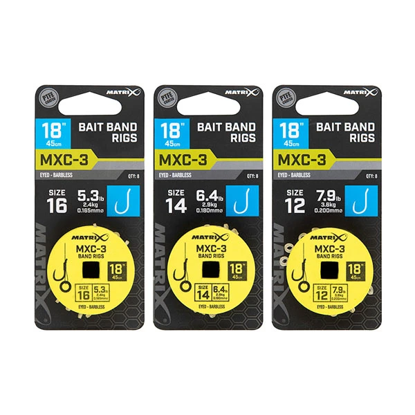 Matrix MXC-3 Bait Band Rigs 2 Matrix MXC-3 Bait Band Rigs - Afbeelding 2