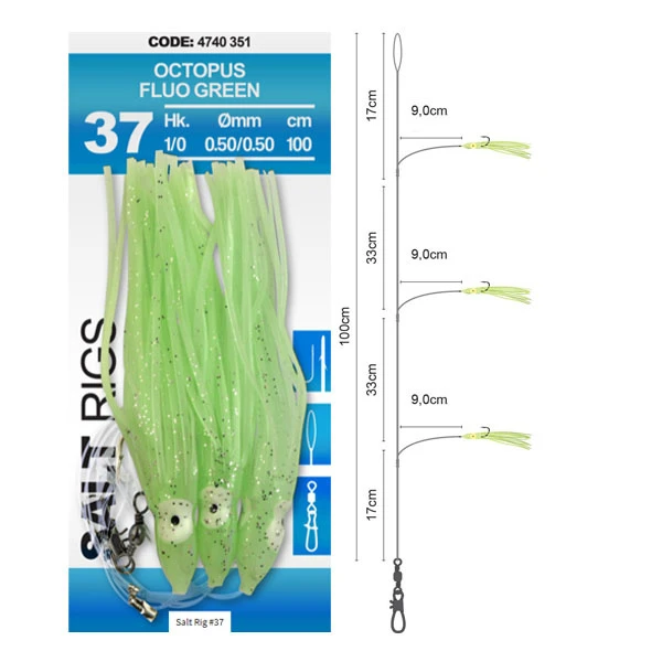 Spro Octopus - Salt Rig 37 1 Spro Octopus - Salt Rig 37